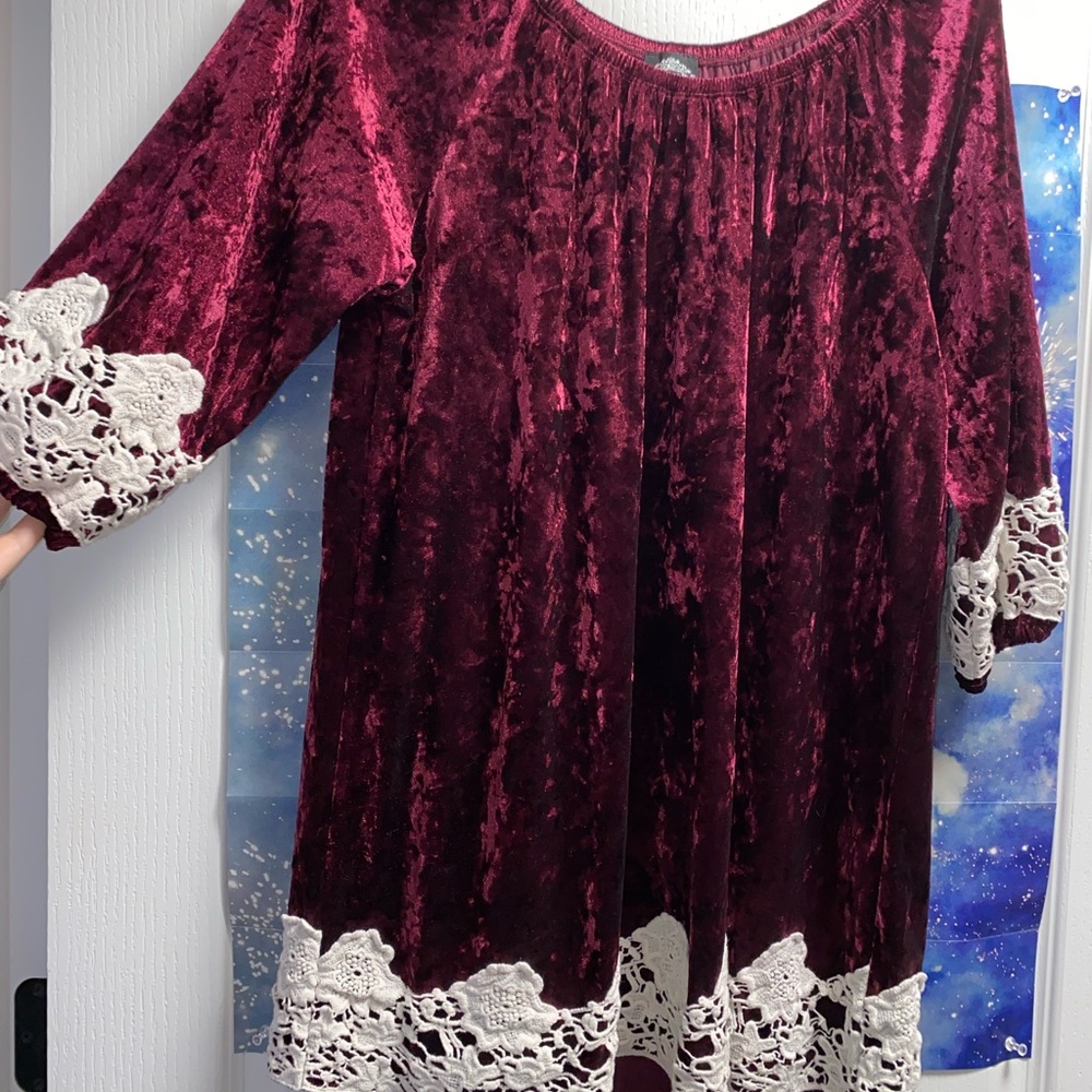 CALSTYLE Velvet Top